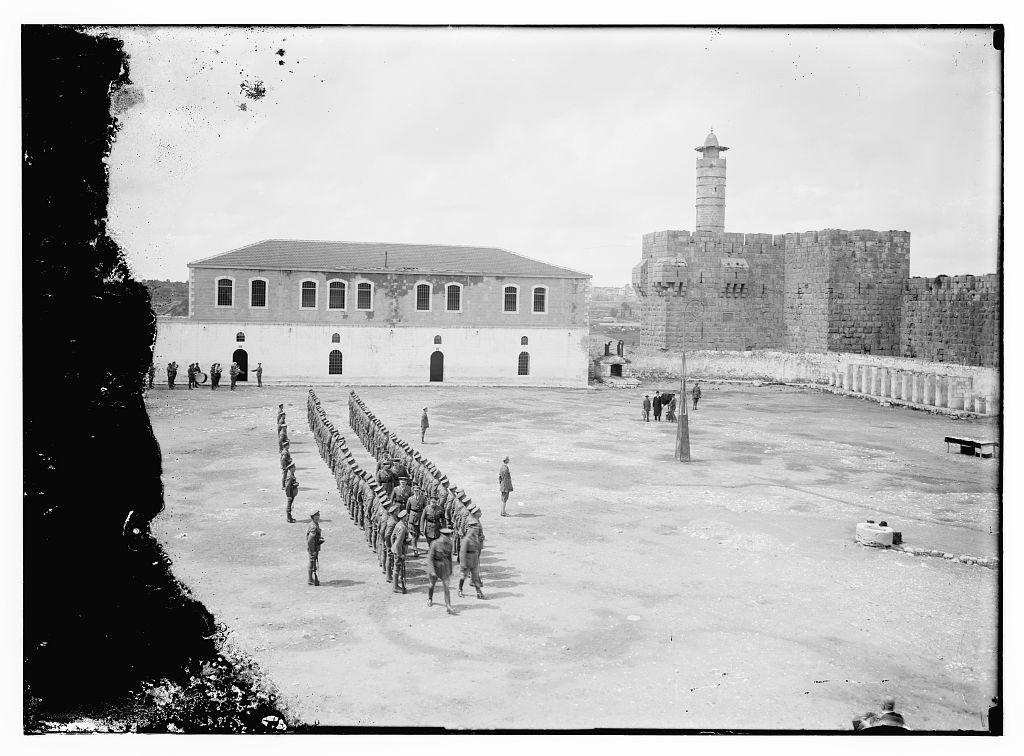 Башня давида и гарнизон жандармерии. 1918 - 2